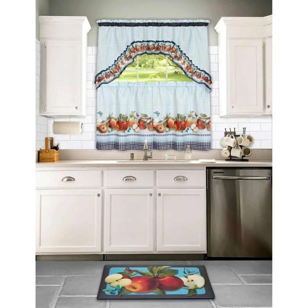 PowerSellerUSA Printed Anti Fatigue Mat, Printed Textured Comfort Standing Floor